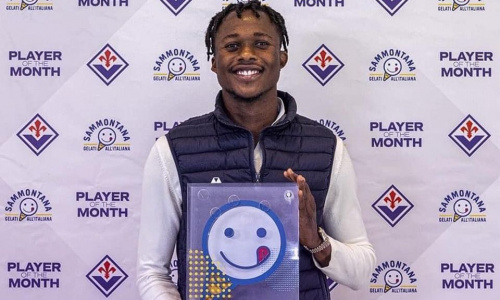 Fiorentina : Christian Kouamé reçoit un prix