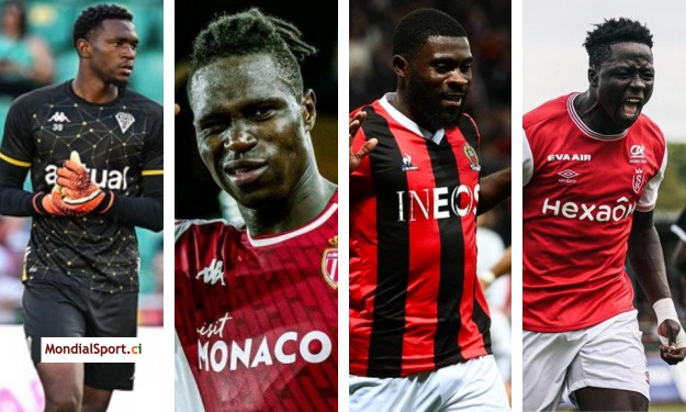 France : l’hommage de la LFP aux Champions d’Afrique Yahia Fofana, Wilfried Singo, Jérémie Boga et Diakité Oumar
