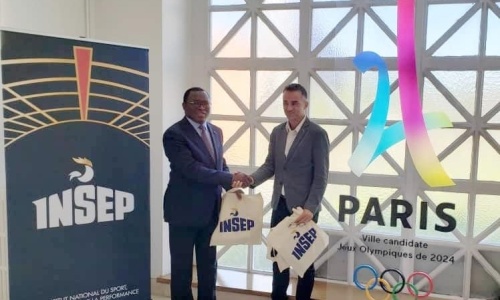 La visite du Ministre Danho Paulin à l'INSEP de Paris en images