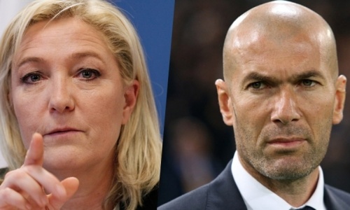 France - Présidentielle : Zidane appelle à "éviter" le FN, Marine Le Pen lui répond