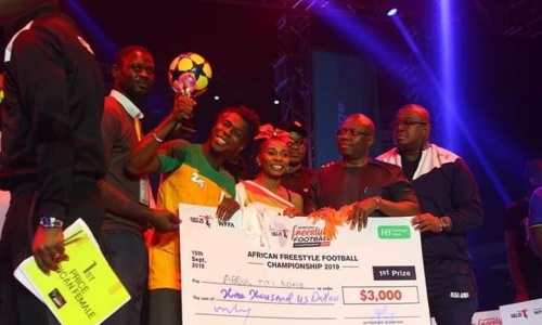 Freestyle : L’Ivoirien Titi Koné de nouveau sur le toit de l’Afrique