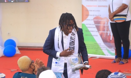 Gbagbi Ruth nommée Ambassadrice de la Culture de la paix