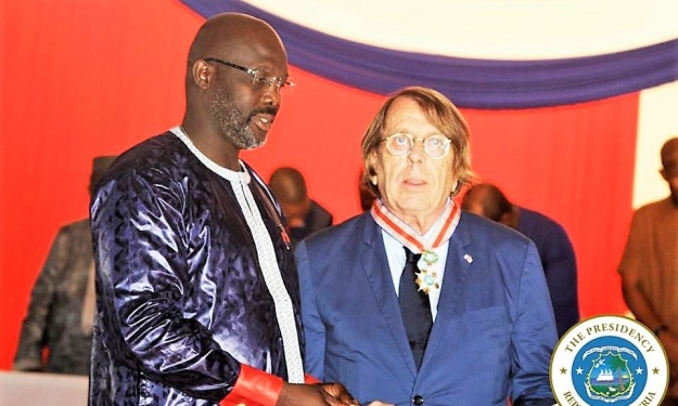 George Weah & Claude Le Roy George Weah & Claude Le Roy