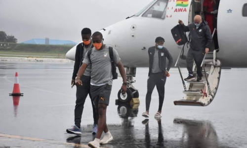 ‘‘Ghana-Côte d’Ivoire’’ : Les images de l’arrivée des Eléphants à Cape Coast