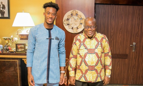 Ghana : Le Président prend les devants pour l’arrivée de Callum Hudson-Odoi chez les Black Stars