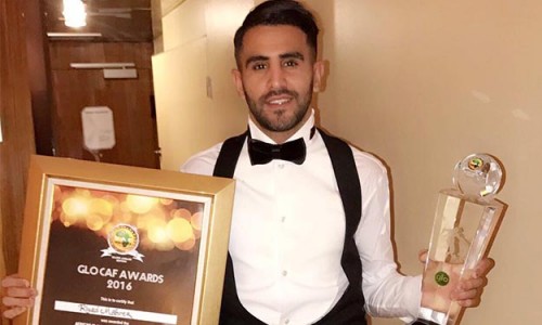 Glo-CAF Awards 2016 : Riyad Mahrez "Meilleur joueur de l'année", Aurier et Bailly dans le "XI", L. Pokou "Légende africaine"