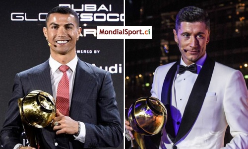 Globe Soccer Awards : Le siècle à Ronaldo, l’année à Lewandowski ; Guardiola et Hansi Flick également primés