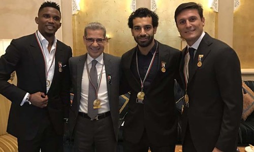 Globe Soccer Awards 2016 : Samuel Eto'o récompensé pour l'ensemble de sa carrière