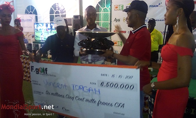 Golf : Vincent Torgah grand vainqueur du trophée Félix Houphouët-Boigny 2017