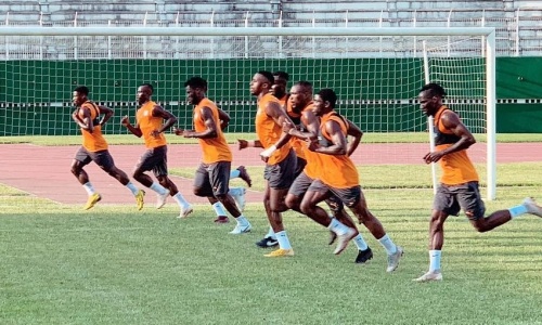 ‘‘Guinée-Côte d’Ivoire’’ : 2è séance d’entrainement des Éléphants avec un groupe quasi complet