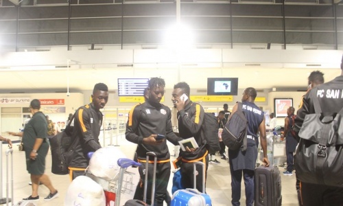 ‘‘Hassania – FC San Pedro’’ : Le départ des Pétruciens pour le Maroc (images)