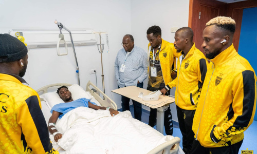 Hospitalisé à Tunis, OURA Anicet reçoit le réconfort des Mimos