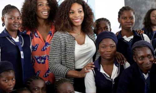 Humanité : Serena Williams construit des écoles en Afrique et en Jamaïque