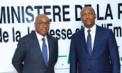 Idriss Diallo déroule son programme au Ministre Touré Mamadou