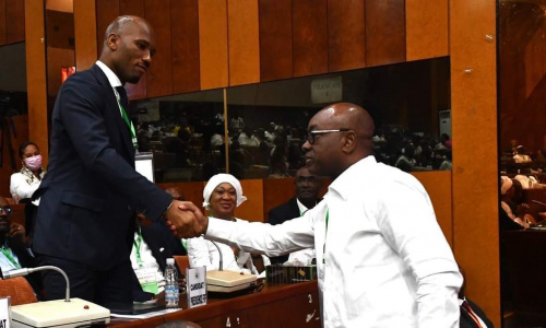 Idriss Diallo (Pdt de la FIF) : ‘‘Didier (Drogba) et moi n’échangeons pas ! ’’