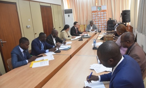 Infrastructures CAN 2023 : Des émissaires de la CAF séjournent à Abidjan