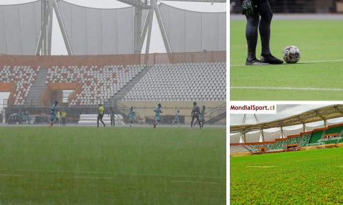 Infrastructures CAN 2023 : La pelouse du Félicia a fait face à la pluie