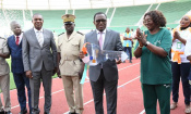 Infrastructures CAN 2023 : le Ministre des Sports a réceptionné les clés du stade de la Paix de Bouaké