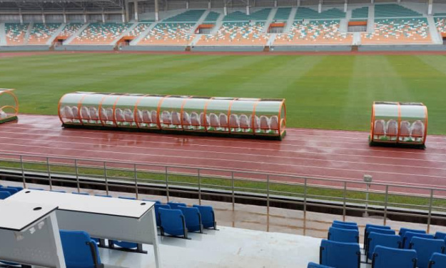 Infrastructures CAN 2023 : Le stade Amadou Gon Coulibaly de Korhogo est prêt