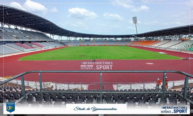 Infrastructures CAN 2023 : Le stade de Yamoussoukro bientôt livré ?