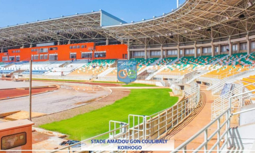 Infrastructures CAN : Le stade Amadou Gon Coulibaly de Korhogo a déjà fière allure