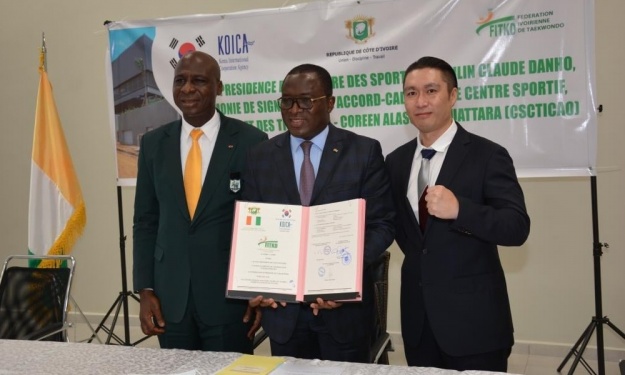 Infrastructures : Le Centre Sportif, Culturel et des TIC Ivoiro-Coréen au cœur d’un accord tripartite