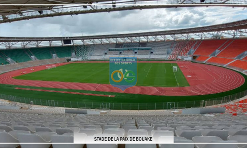 Infrastructures : le stade de la paix de Bouaké se prépare à être inauguré
