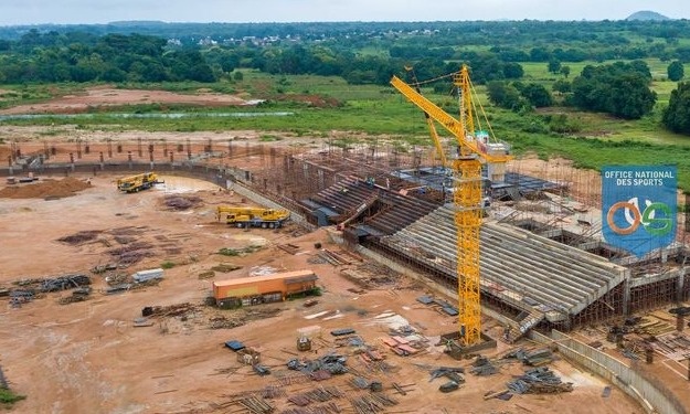 Infrastructures : Voici les dernières images de l'état d'avancement des travaux du stade de Korhogo