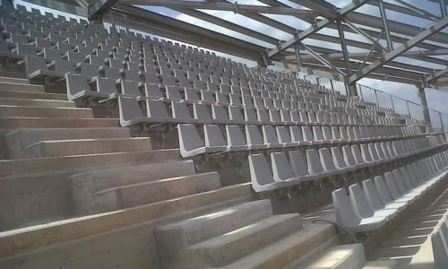 Infrastructures : Pose des toitures et des sièges du stade de Yamoussoukro (images)