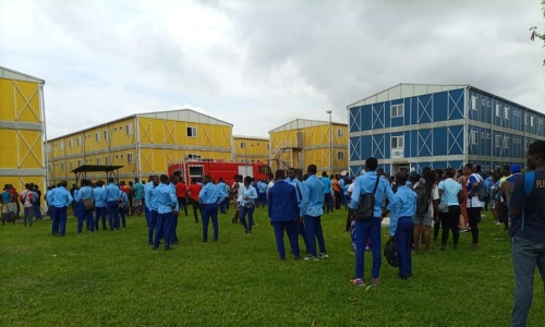 Infrastructures : Un bâtiment de l'INJS englouti par les flammes ce mardi