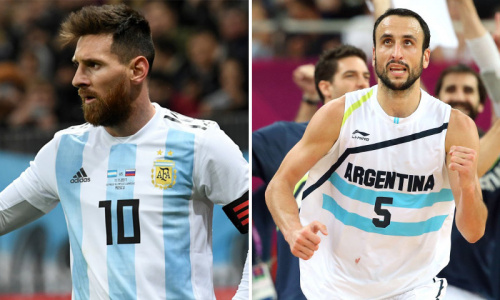 Intronisé au Hall of Fame de la NBA, Manu Ginobli reçoit un message de Lionel Messi