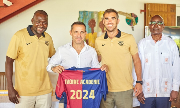 Ivoire Académie et le FC Barcelone signent un partenariat historique