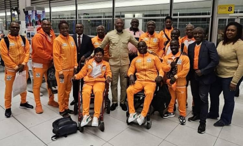 Jeux Paralympiques : le Ministre Délégué aux sports apporte son soutien aux athlètes Ivoiriens avant leur départ pour Paris