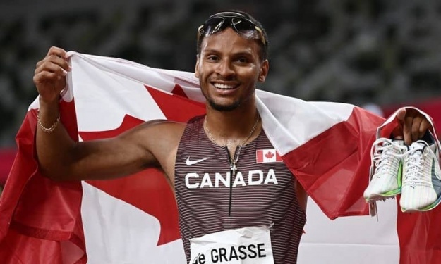 JO (200m Hommes) : Dans l’ombre de Bolt à Rio, Andre De Grasse couronné Champion Olympique à Tokyo