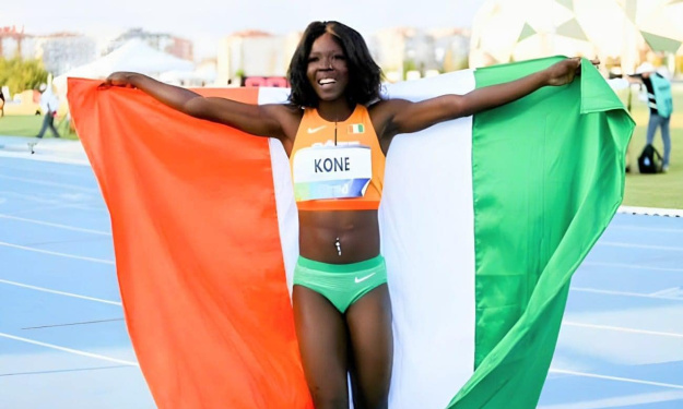 JO 2024 (athlétisme) : Maboundou Koné se qualifie pour les demi-finales du 200m féminin