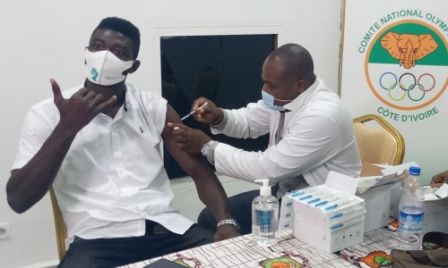 JO de Tokyo : Les membres de la délégation Ivoirienne vaccinés avant leur départ