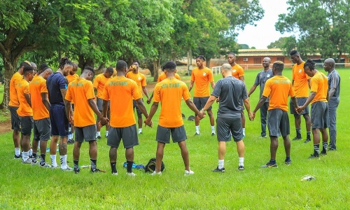 JO : Les Eléphants Olympiques au labo à Songon (images)