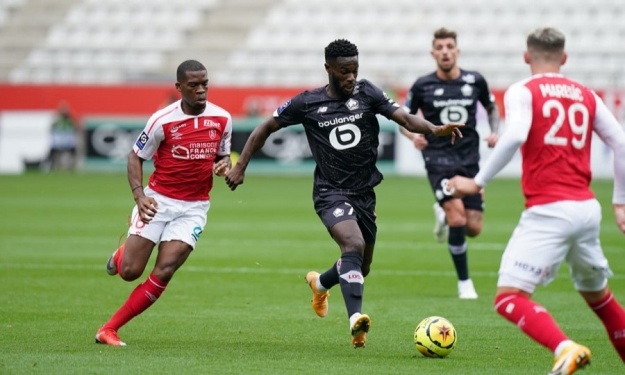 Jonathan Bamba offre les 3 points à Lille face au Stade de Reims de Ghislain Konan