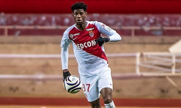 Jonathan Panzo (18 ans) a fait ses débuts avec l’équipe première de Monaco