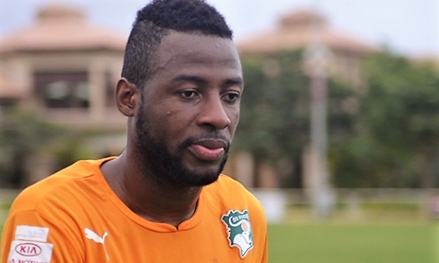 Junior Tallo en 2015 avec les Eléphants de Côte d'Ivoire Junior Tallo en 2015 avec les Eléphants de Côte d'Ivoire