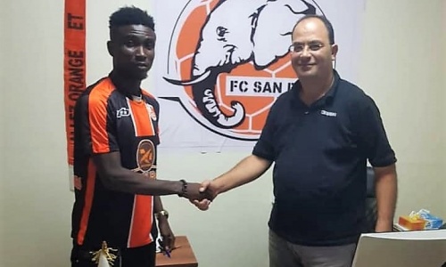 Koffi Constant Kouamé (SC Gagnoa) signe au FC San Pedro