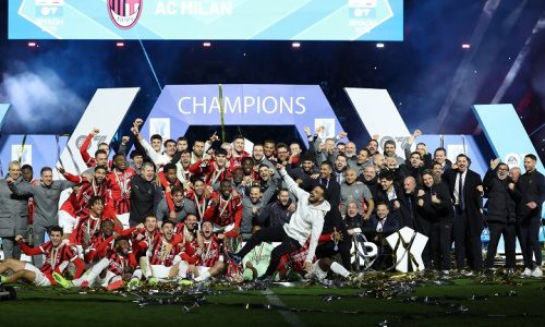 L’AC Milan triomphe de l’Inter en finale de la Supercoupe d’Italie