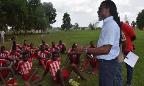 L'AFI rend visite aux joueurs de l'AFAD