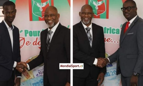 L’Africa Sports présente son nouvel équipementier et un nouveau partenaire