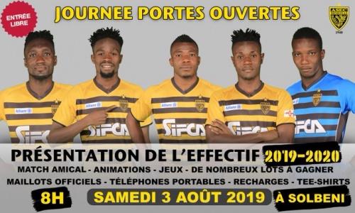 L’ASEC Mimosas présente son nouvel effectif ce samedi 03 août