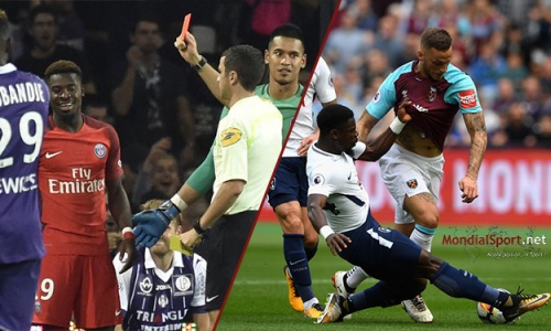 L’histoire entre Serge Aurier, les 23 septembre et les cartons rouge