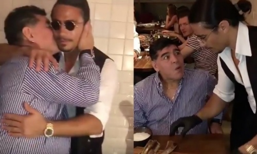 L’hommage émouvant de Salt Bae à Maradona