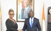 L’industrialisation du sport Ivoirien au cœur des échanges entre le Ministre Adjé Silas Metch et l’Ambassadrice des Etats-Unis