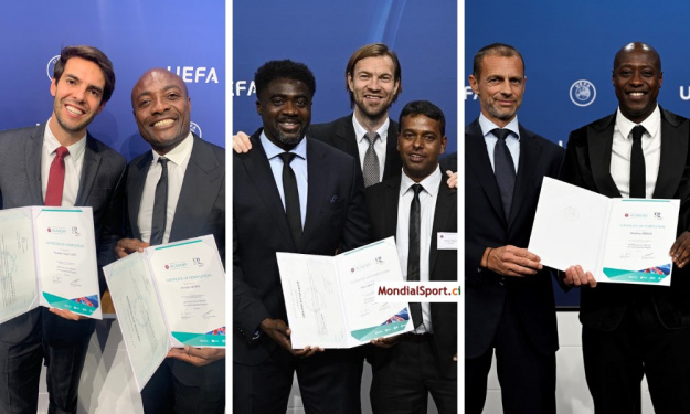 L’UEFA MIP, le diplôme décroché par 26 anciens footballeurs dont Kolo Touré, Kaka, Webo et Khalilou Fadiga