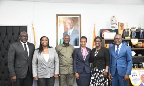 La Directrice Générale de NBA Africa a été reçue en audience par le Ministre Adjé Silas Metch